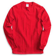 Plain Red Sweatshirt